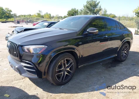 2021 Mercedes-Benz Amg Gle 53 Coupe 4Matic из США, поврежденный, VIN 4JGFD6BB9MA402725